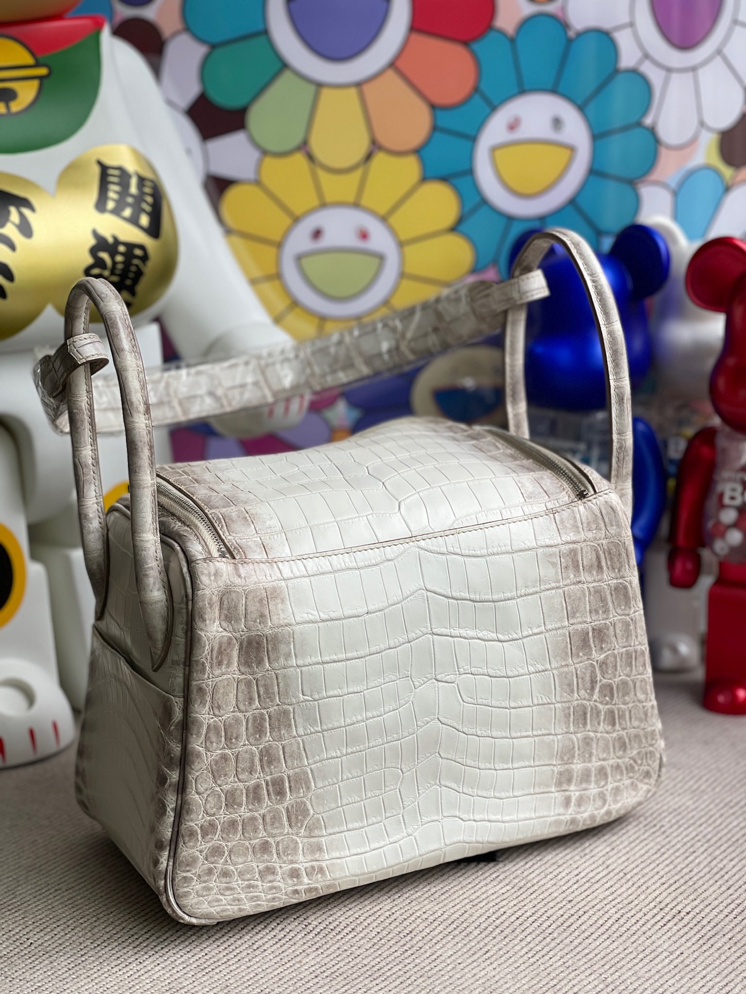 에르메스 린디백26 히말라야 은장